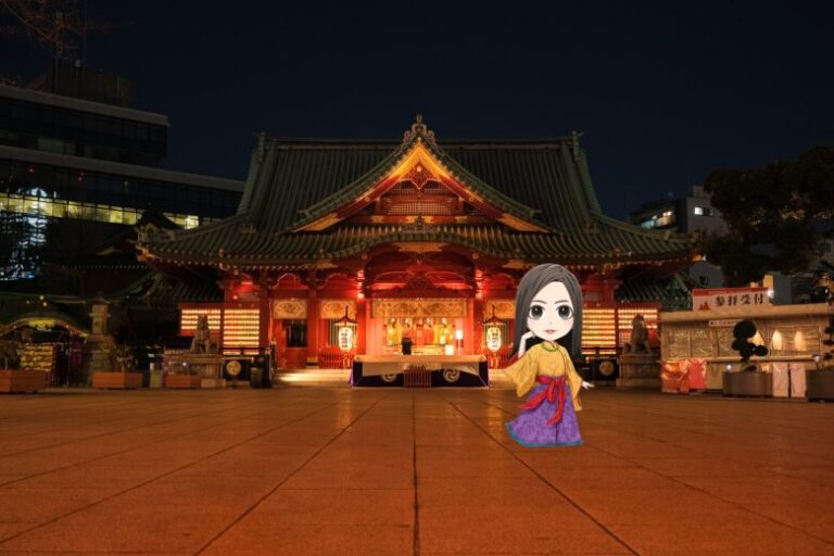 東京都千代田区 夜の神田明神