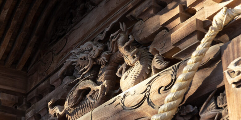 A main temple at Japanese Shrine