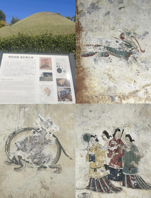 11月8日キトラ古墳にて